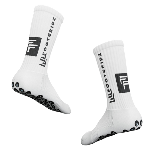 Footgripz- Gripsocks (white/black)